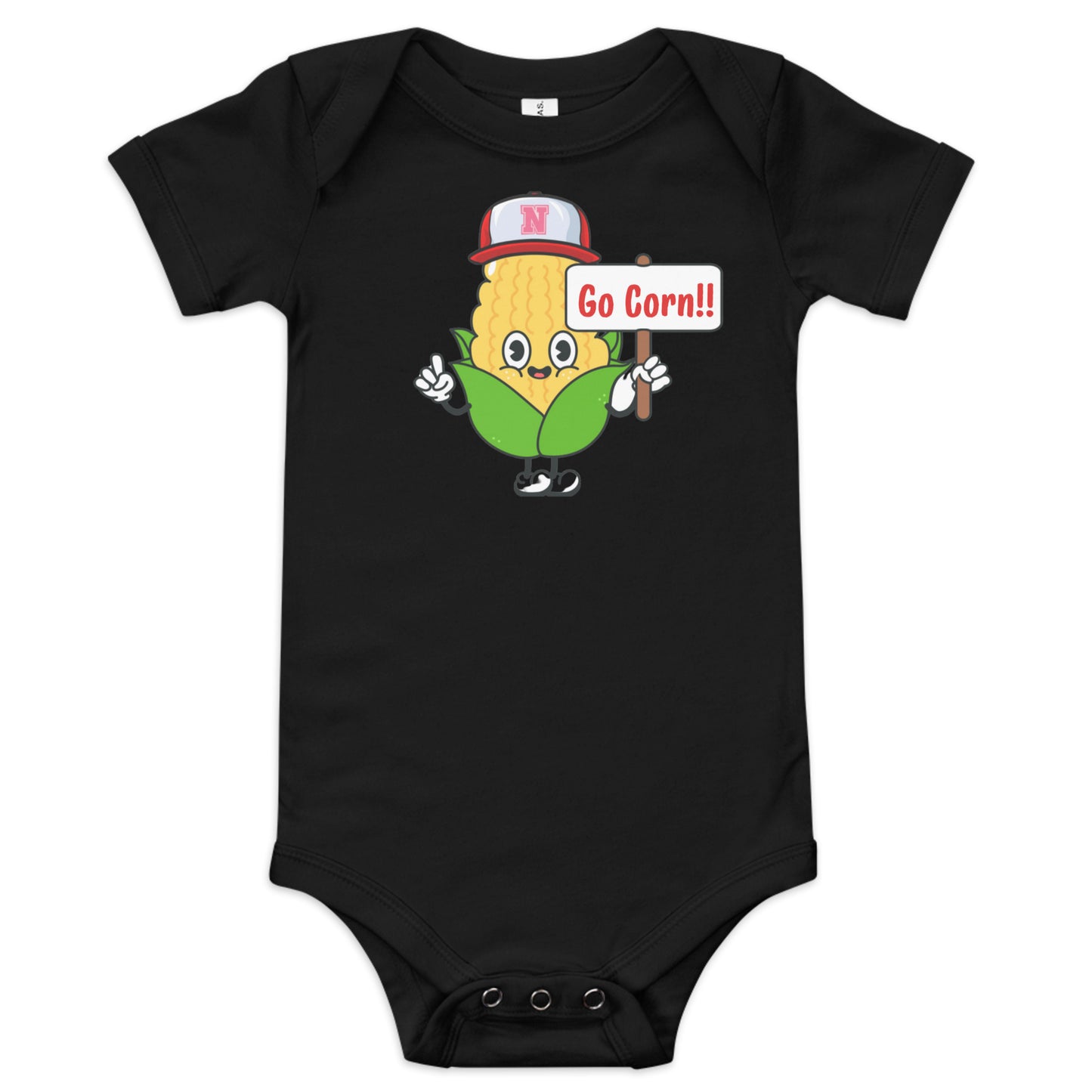 Go Corn short sleeve one piece