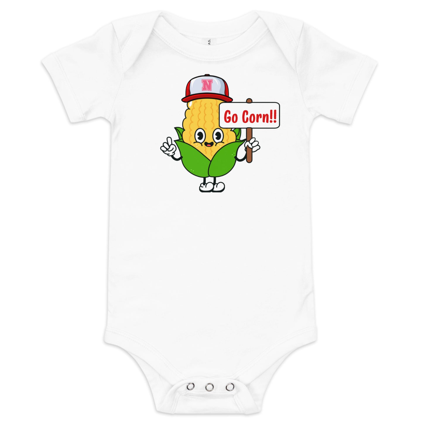 Go Corn short sleeve one piece