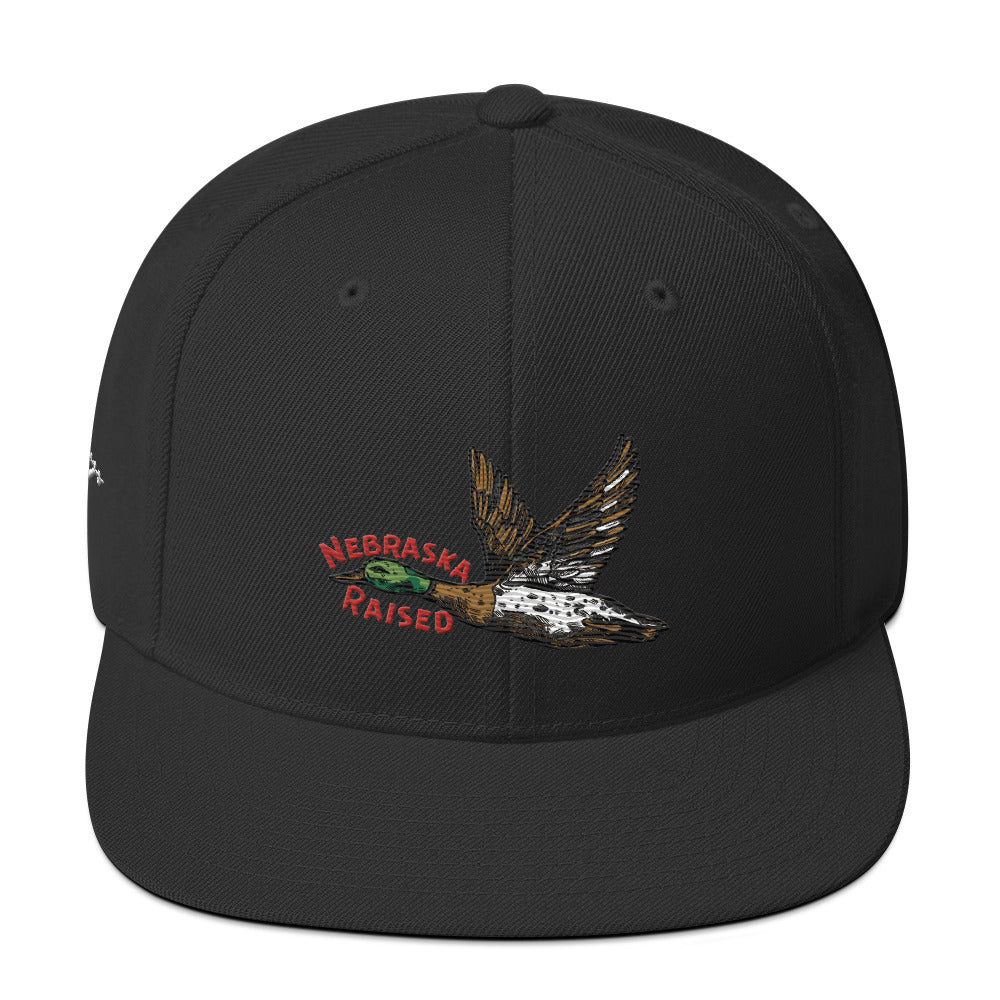 Nebraska Raised Retro Hat