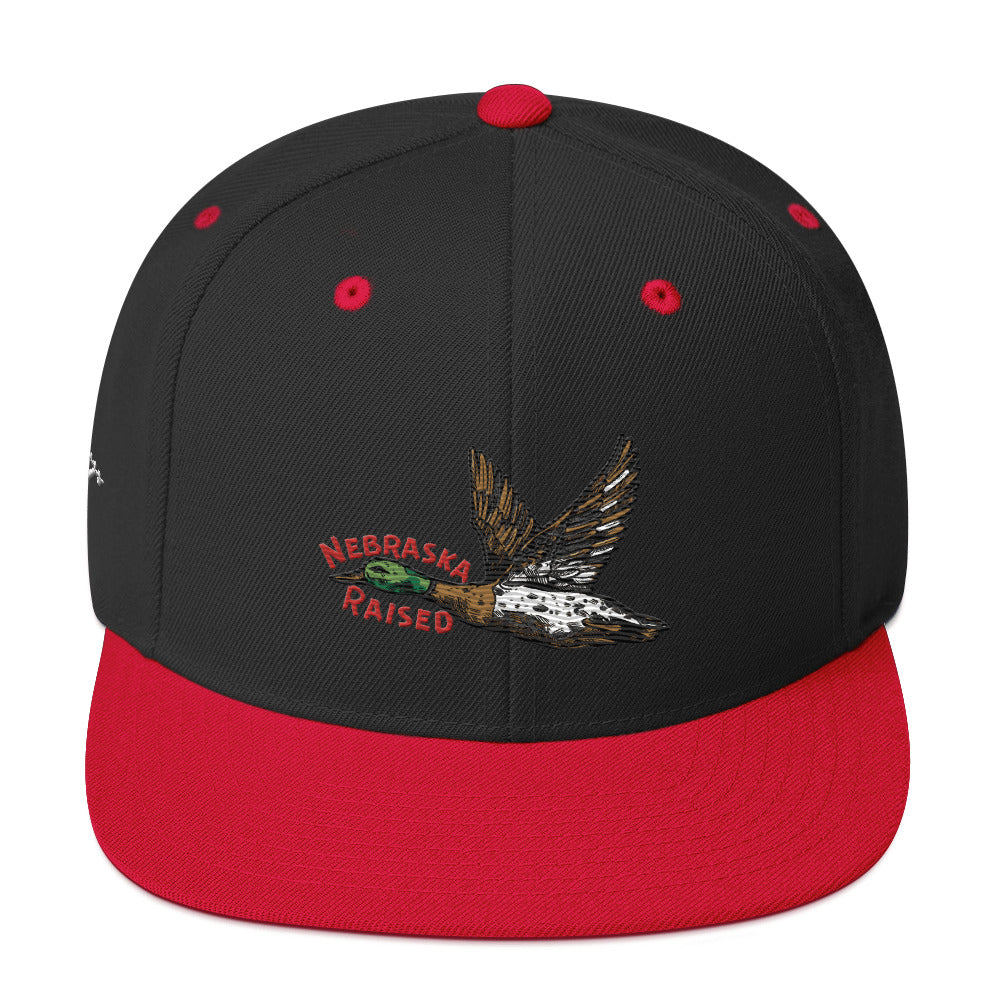Nebraska Raised Retro Hat
