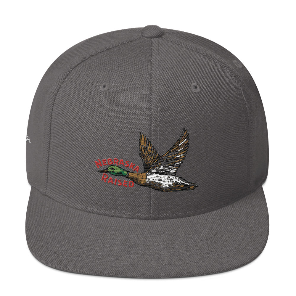 Nebraska Raised Retro Hat