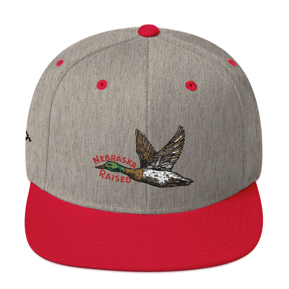 Nebraska Raised Retro Hat