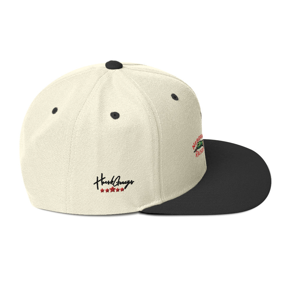 Nebraska Raised Retro Hat