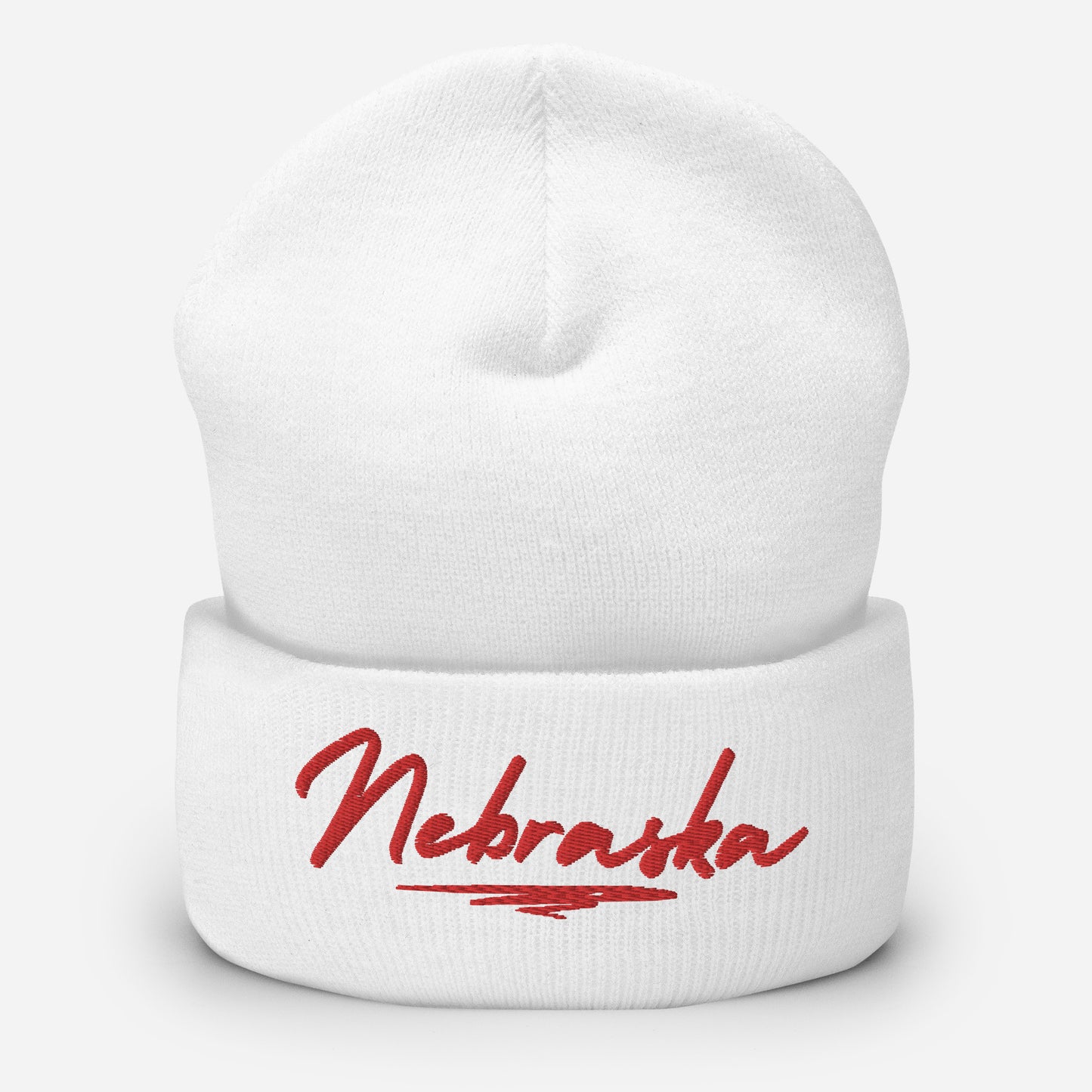 Nebraska Cuffed Beanie