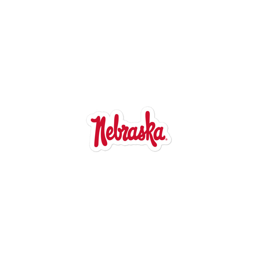 Nebraska Font Sticker