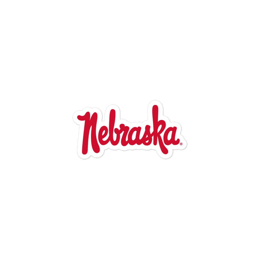 Nebraska Font Sticker