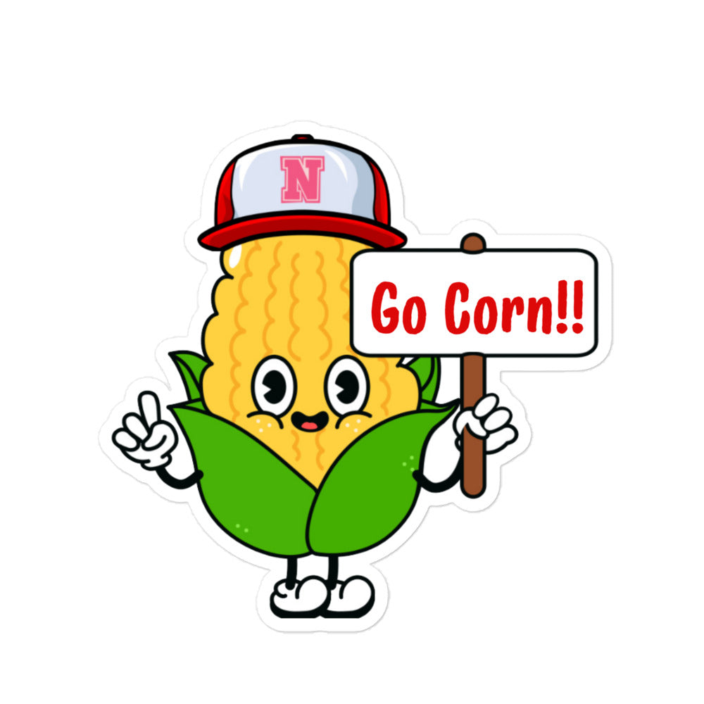 Go Corn Sticker