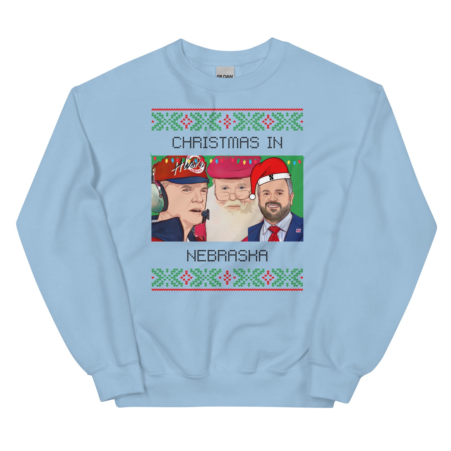 Christmas in Nebraska Crewneck