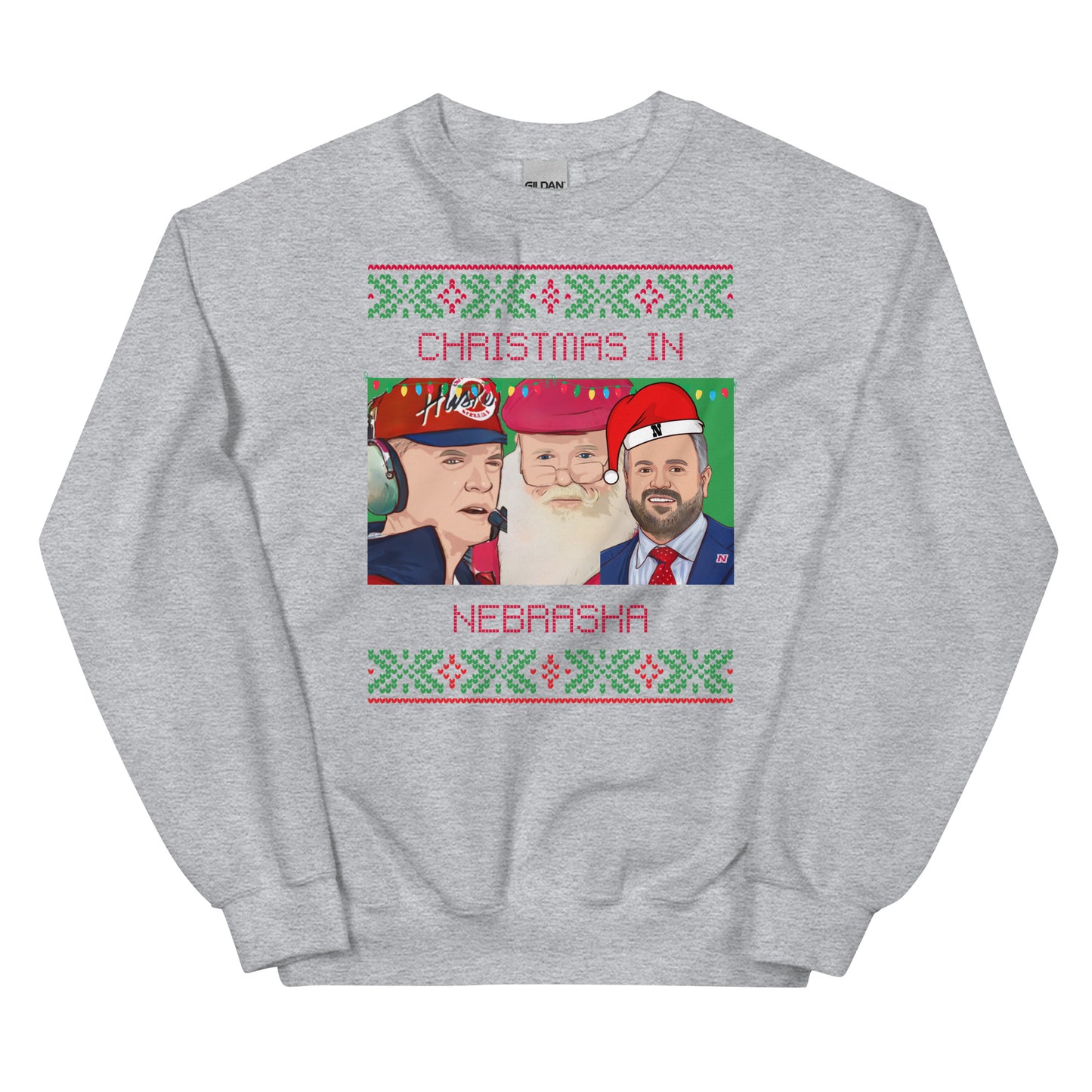 Christmas in Nebraska Crewneck