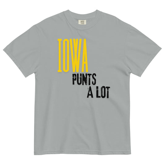 Iowa punts a lot T-shirt