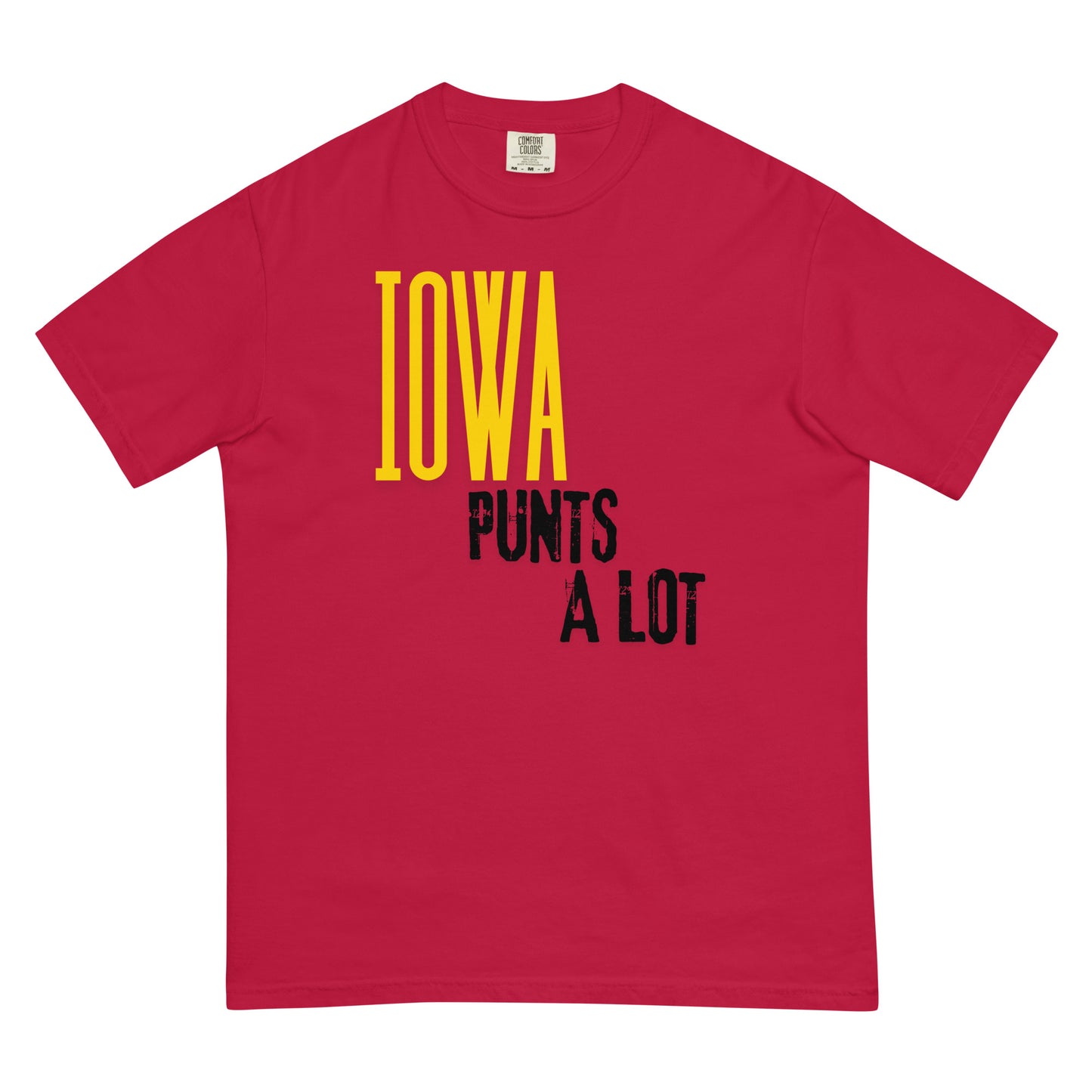 Iowa punts a lot T-shirt