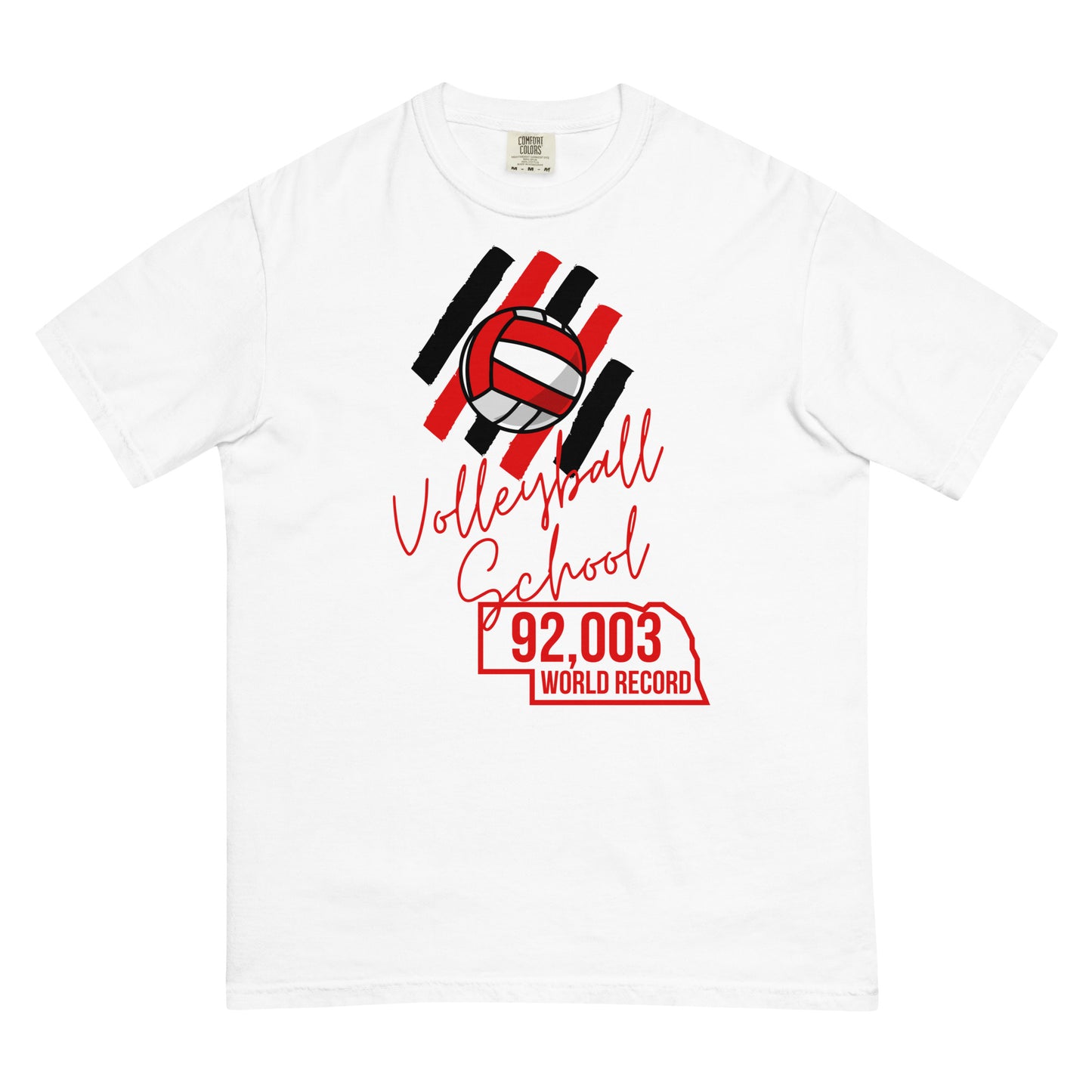 Nebraska Volleyball History T-shirt