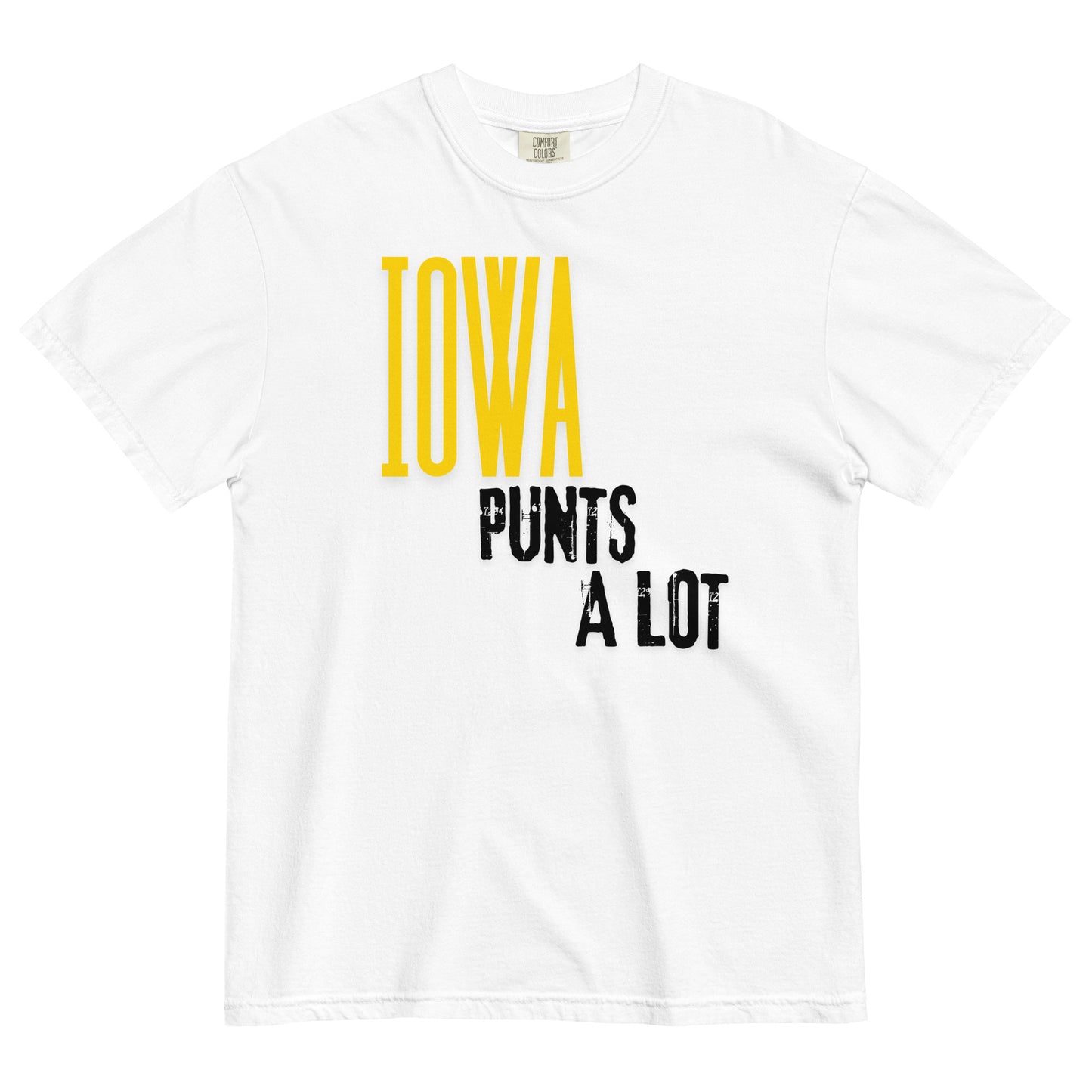 Iowa punts a lot T-shirt