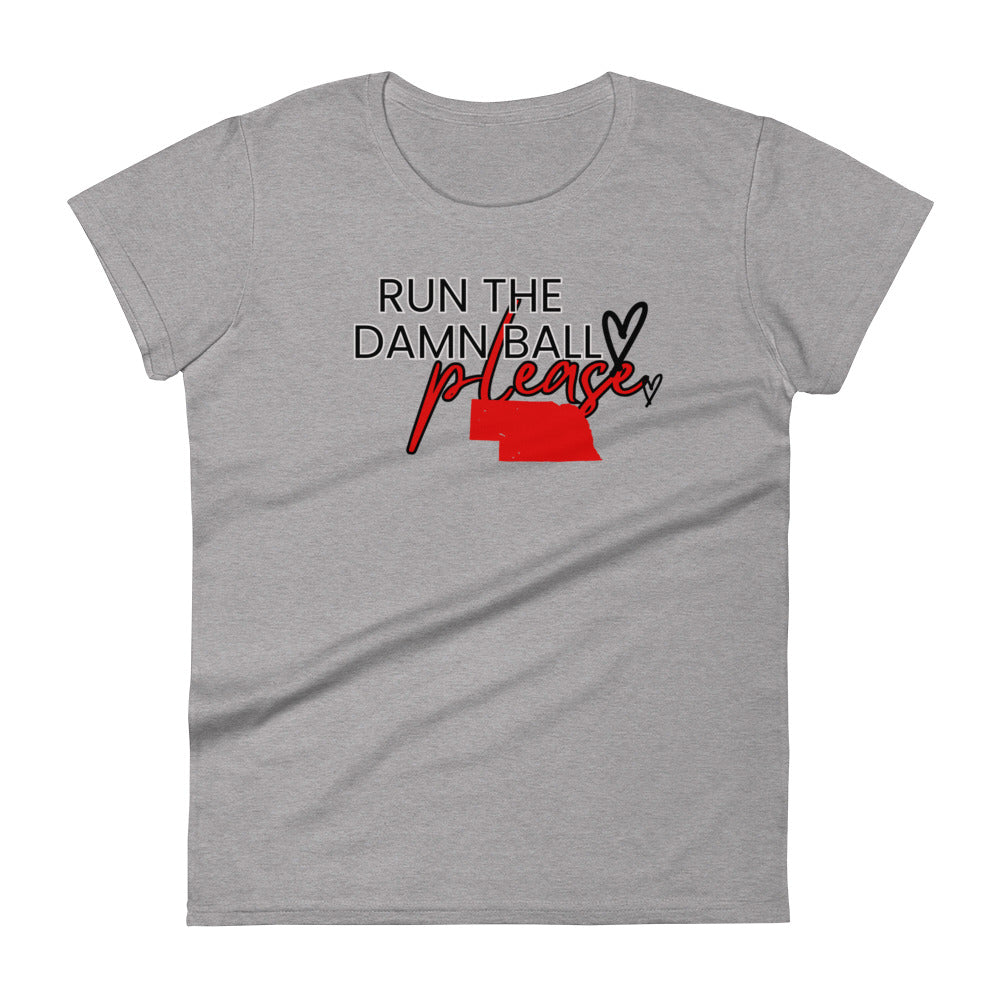 HuskGals Run The Damn Ball T-shirt