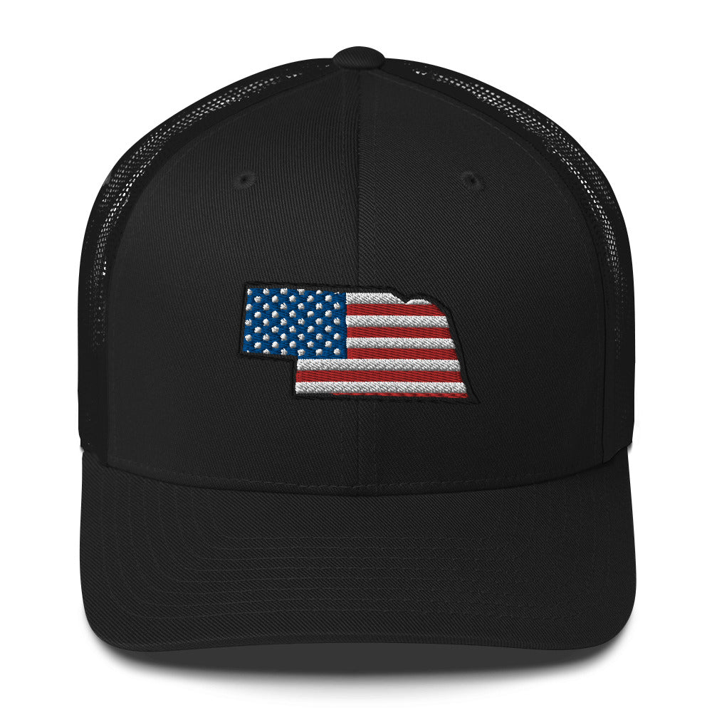 USA Nebraska Trucker Hat