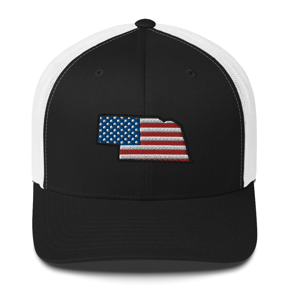 USA Nebraska Trucker Hat