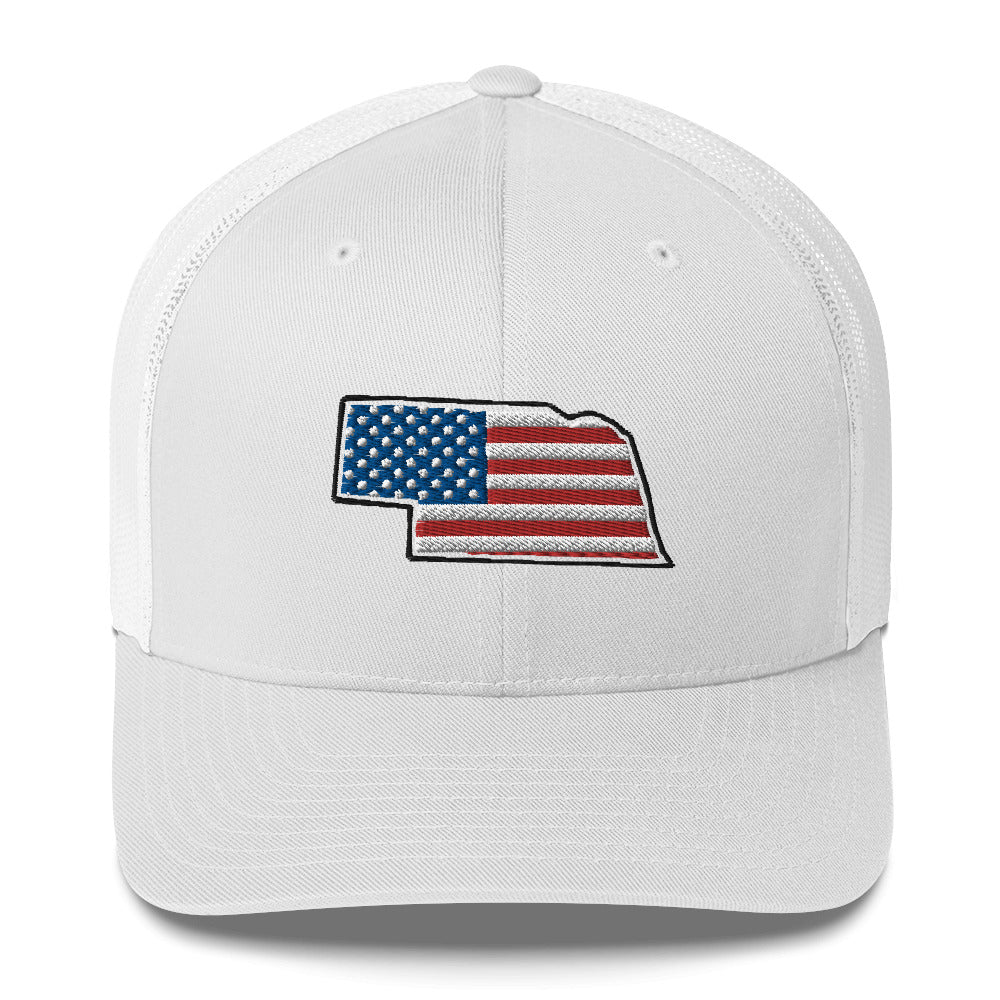 USA Nebraska Trucker Hat