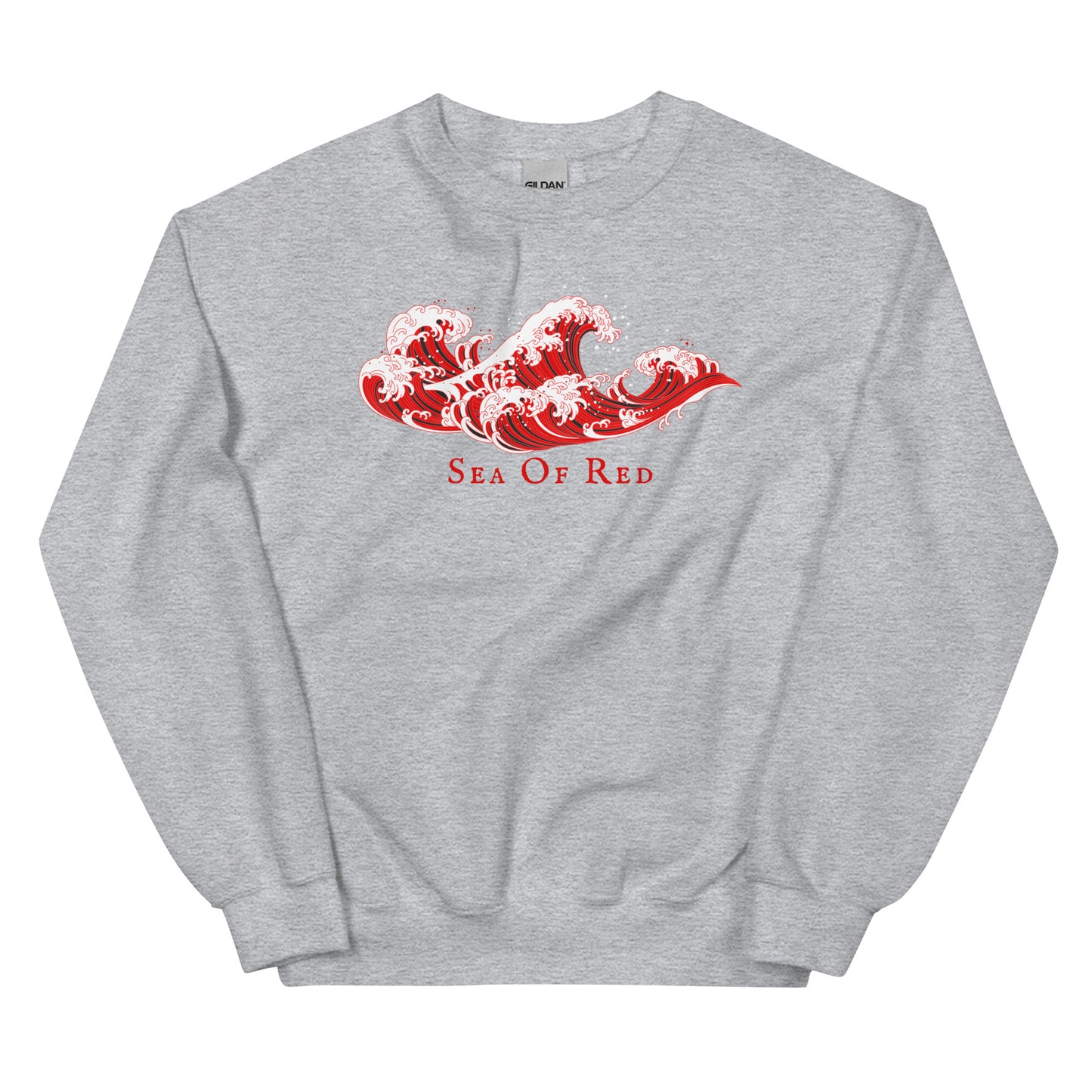 Sea of Red Sweatshirt