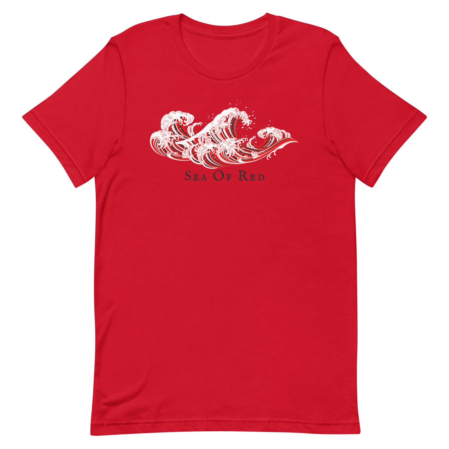 HuskGals Sea of Red T-shirt