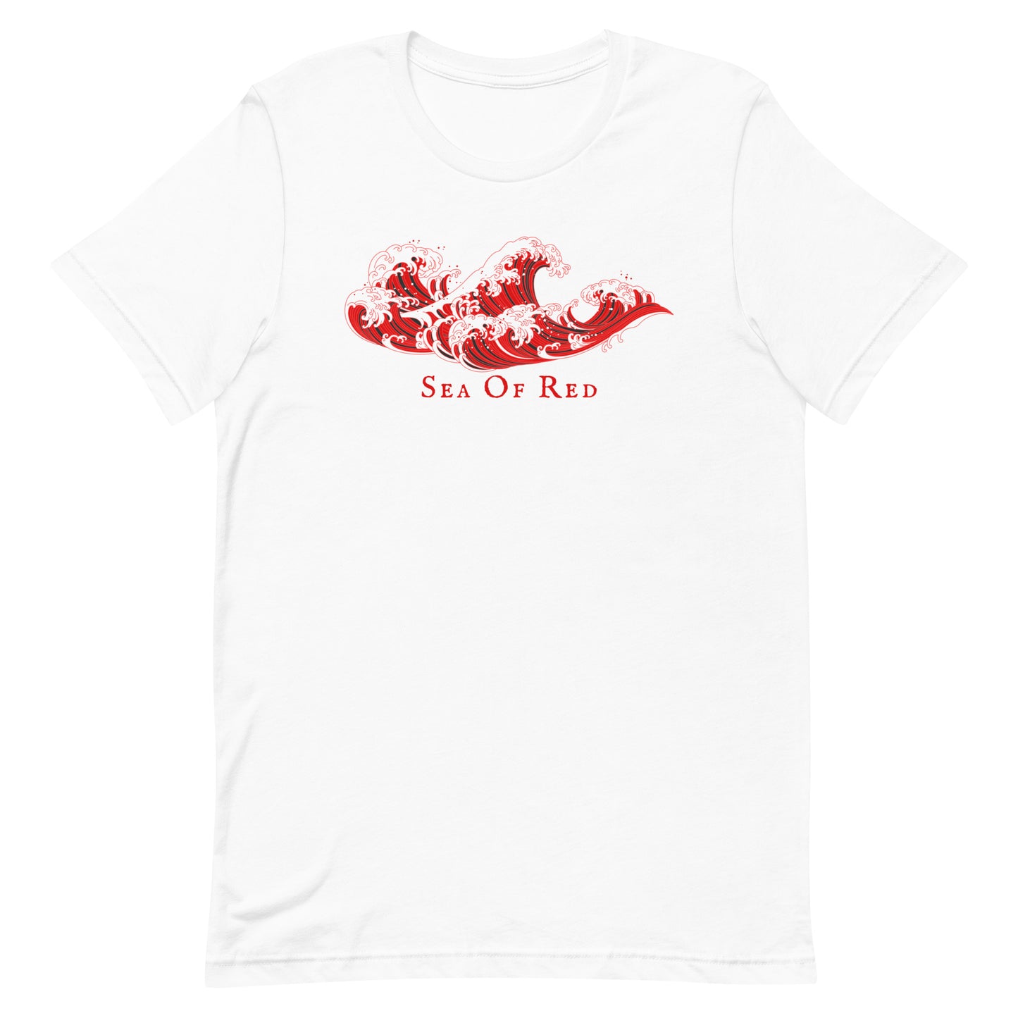 HuskGals Sea of Red T-shirt